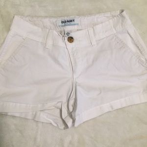 White shorts